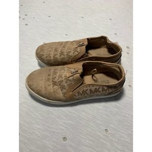 Michael Kors Girls Sneakers Size 13 Tan